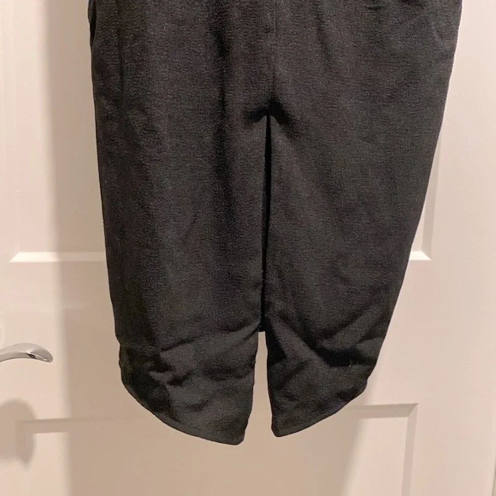 NWT [ASOS] Wiggle Pleated Midi Cap Sleeve Scoop Neck Black Dress Women’s Sz 2 - Picture 9 of 12